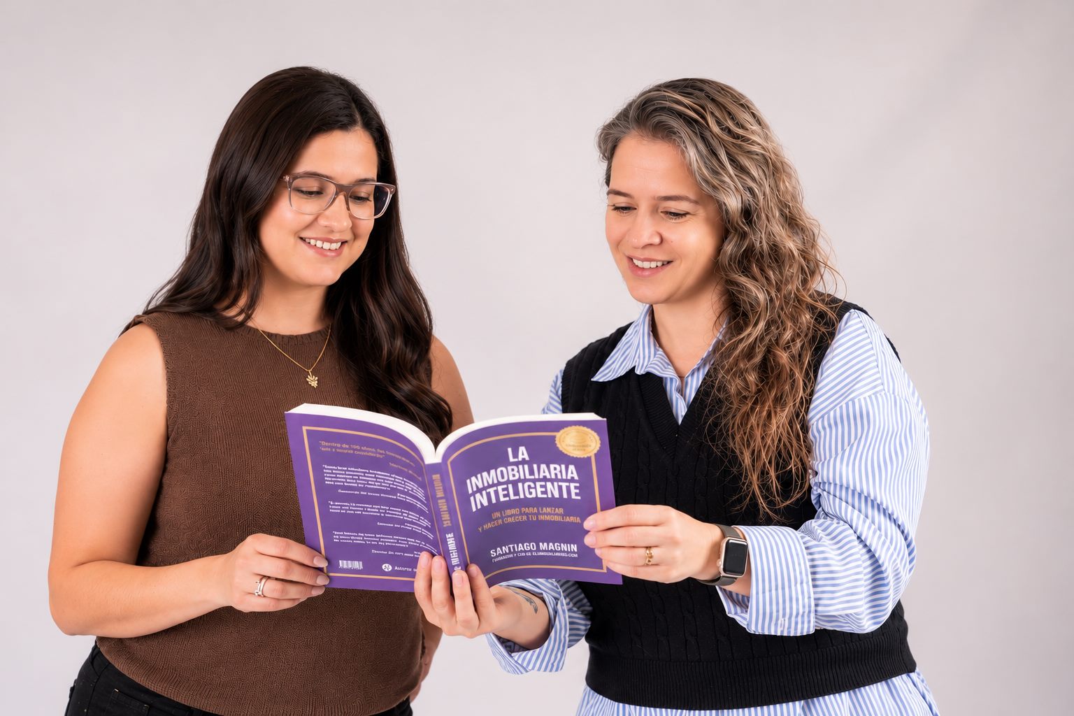 Ail&iacute;n Amaya junto a Carolina Bolajuz&oacute;n, martillera de Bolajuz&oacute;n Servicios Inmobiliarios